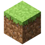 Minecraft land cube