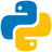 Full python logo